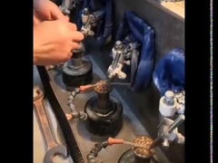 Optical lens grinding